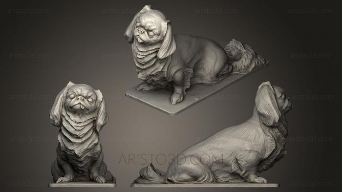 Animal figurines (STKJ_0392) 3D model for CNC machine